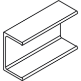 EKU COMBINO 20/35 H Clip-TeiL - gelocht, fr Holzblende