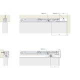 Dmpfung EKU DIVIDO 100, Kunststoff grau