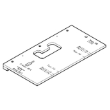 HAWA Multifold 30 Einfr�sschablone