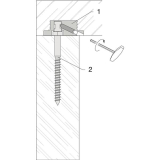 KSV Universalverbinder Halter GR.4; 70x30mm; Aluminium