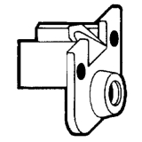 GU-937/934 HS Fhrung Nr. 2 - P1786, Kunststoff grau