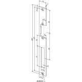 Flachschlie�blech HZ offen, 54A35-01, Edelstahl