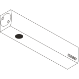 Trschlieer TS 4000, EN 5-7, o. Gestnge, Flgelb. -1600 mm, silber