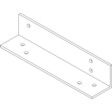 Sturzfutterwinkel fr TS 4000, silber