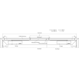 Gleitschiene R-ISM, silber