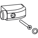 GU-937/934 HS Anschlagpuffer Nr. 90, Kunststoff schwarz