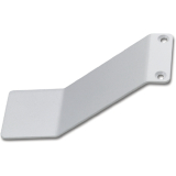 Gleitwinkel, Breite 60 mm, Lnge 160 mm, Stahl wei