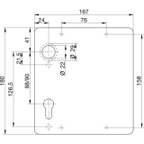 GRUNDMANN Objekt-Drckergt. GEOS 1754/D55K - auf Breitschild PZ88, TS38-43, SE.