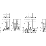 Teleskopbeschlag HAWA-Telescopic 80/3, 3-flg. Fl�gelb. 500-1200 mm