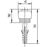 F�hrungsrolle HELM 559 D�, Kunststoff wei�
