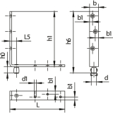 F�hrungsrolle HELM 249, Stahl gelb passiviert