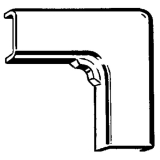 Endkappen HAUTAU WA f�r Winkelgetriebe, schwarz (OL 35657)