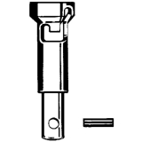 Kupplungstrichter HAUTAU FL 190, Stahl verzinkt