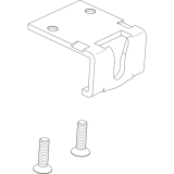 Kupplungswinkel HAUTAU ZV/F zu Primat kompakt 195,Ma x 8,3 mm, silber eloxiert