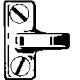 Stangenf�hrung HAUTAU FL 190 Nr.3, Kunststoff grau (OL 35655)