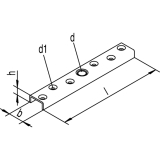 Anschraubflansche HELM 193, Stahl gelb passiviert