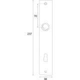 HRTNAGL Drckergt. HALL - auf LS BB90, TS - 50, VSP.