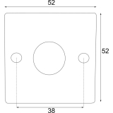 HRTNAGL Drckergt. HALL - auf Ros. WC, TS - 50, VSP.