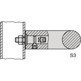 KWS Befestigungszubeh�r S3 - Stahl verz.