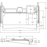 Keyboard-Auszug De Luxe, schwarz