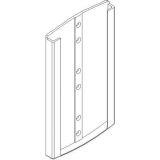 Kleiderlift-Halterung fr Junior 10 kg, 1 Garnitur = 2 Stk., Kunststoff schwarz