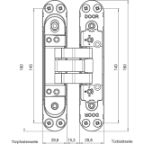 Trband K2000 TWIST Zamak vernickelt matt