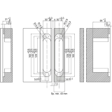 Trband K2000 TWIST Zamak vernickelt matt