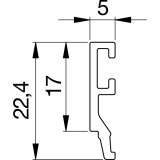 Clipprofil 41AL-CLIP-D