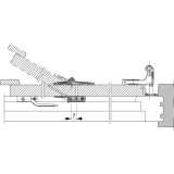 Ladenverschlusshaken MACO, Platzbedarf 15 mm (14000)
