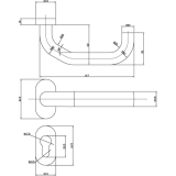 MARCHESI Dr�ckergt. MARCO - auf ovaler Rosette PZ, TS - 65, 32x62, VK, EM.