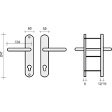 MARCHESI SH-Drckergt. GARDA - auf LS/15 PZ88,oK,TS 37-49/64-73,silber elox