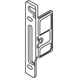 BLUM METABOX CLIP Frontbefestigung, Zarge M,K,H, EXPANDO, links, Stahl vern.