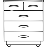 Kugelrolle 3  33 mm, Tiefe 38 mm, Kunststoff wei