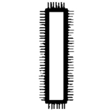 BLU-DAN Mhlsgefeile flachkantig 250 mm