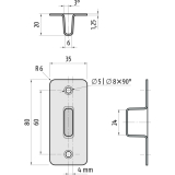 Bodenschliemulde PLANET BM schmal