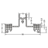 Riegeldichtung GF60 R-E2, Bundlnge 30 m, Kunststoff APTK schwarz