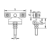 Rollapparat Helm Agrar 473, zweipaarig