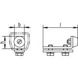 Schienenstopper Helm Agrar 1300P, lang
