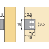 HETTICH PRESTIGE 2000 Schlie�winkel Typ 1807, 41626