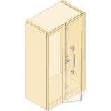 HETTICH PRESTIGE 2000 Schubstange, 10x3, L 1600, 72688