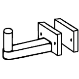 NINKA Schwenkboden-Mitnehmer, KS weigrau