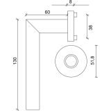 SOLIDO Drckerlochteil NORWEGEN - auf Drckerros., Edelstahl matt