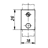 HEKNA Sperrstift zu Zentralverschluss 102 L 15 mm, verzinkt