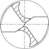 MAYKESTAG Spiralbohrer DIN1897PZ HSS-Eco extra kurz Bohrer  6.0 mm