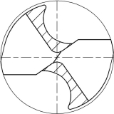 MAYKESTAG Spiralbohrer DIN 338RN HSS-S Zylinderschaft Bohrer  2.2 mm