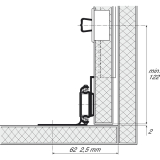 ACCURIDE 1316 Synchronsteuerung, Schienenlnge 350 mm