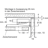 ACCURIDE 1316 Synchronsteuerung, Schienenlnge 350 mm
