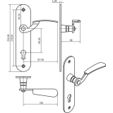 SCHSSWENDER SH-Drckergt. TOSKANA - auf PZ88 LS, TS-70, Stahl VG.