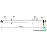 Trschlieer Direkt II 150, Trbreite bis 1200 mm, Stahl verzinkt