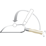 Puk-Universal-Sge verstellbar Blattlnge 146 mm